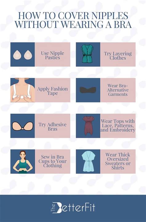 How to Cover Your Nipples without a Bra: 12 Options